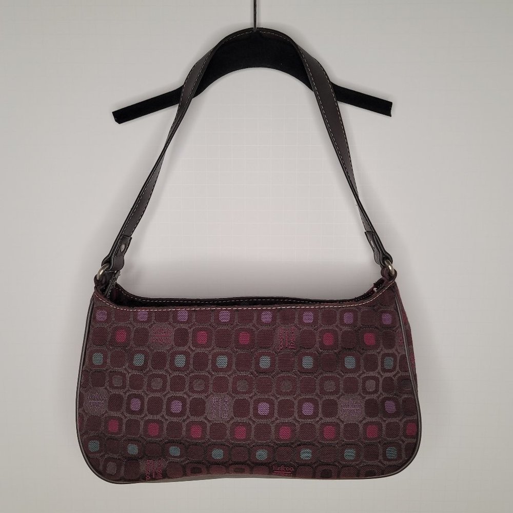 Liz & Co Brown Multi Pocket Handbag
